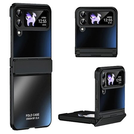 Til Samsung Galaxy Z Flip3 5G Mat Elektroplettering Telefon Cover PC Beskyttende Telefon Etui