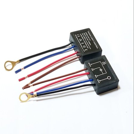 2 stk. Lampedæmper Touch Lampe Kontrolmodul Touch Lyskontakt