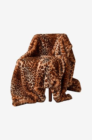 Skinnwille - Pläd Leo 140x220 cm - Monivärinen - Torkkupeitot - 140X220 - - Homeroom