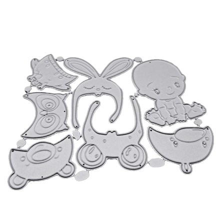 Baby Metall Skjære Dies Stencil DIY Scrapbooking Album Papirkort Malform
