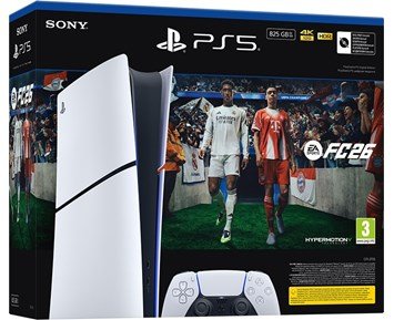 Sony Playstation 5 Slim Digital + EA FC26 Bundle - Fyndvara - Paket med PlayStation 5 Digital och EA SPORTS FC 26