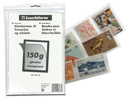 Leuchtturm klämfickor - Klare - 150 gram - Højde 24-31-41 mm