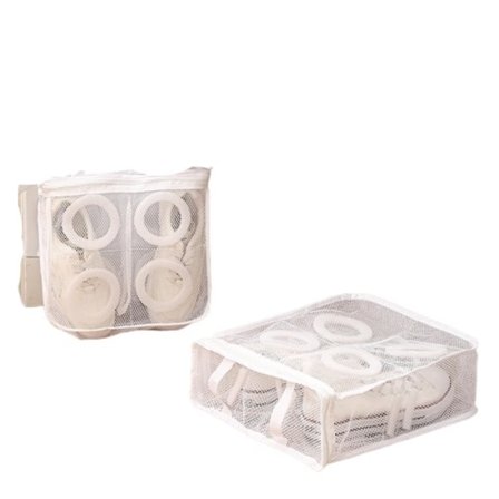 Netting vask maskin sko veske antideformasjon glidelås vaskeri pose reise sko klær oppbevaring poser