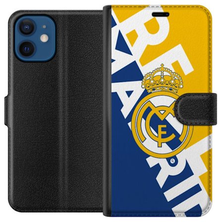 Kompatibel Tegnebogsetui til Apple Apple iPhone 12 Real Madrid