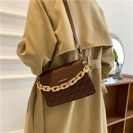 Chain Sling Handväska Väska Damväska Tangan Väskor