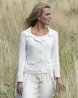 Hekleoppskrift Jakke - Svarta Fåret