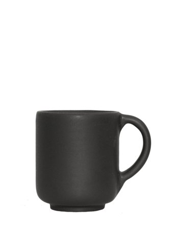 LOUISE ROE Pisu Espresso Cup - Black - H6.5CM