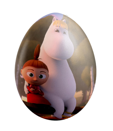 Mummi Påskeegg Tinn Lille-My og Snorkfrøken