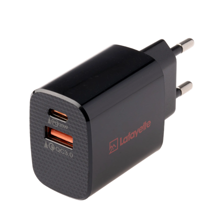 Lafayette Väggadapter Usb-A & Usb-C