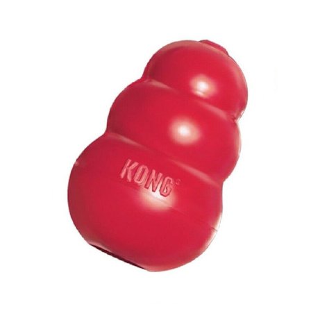 KONG CLASSIC - (S till XXL) - Leksak för hundar med godis, hållbar naturlig gummi