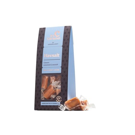 It ́s Caramel By Karamelleriet Karameller Havsalt 90 g, Helse & Madvarer, Snacks, Karameller