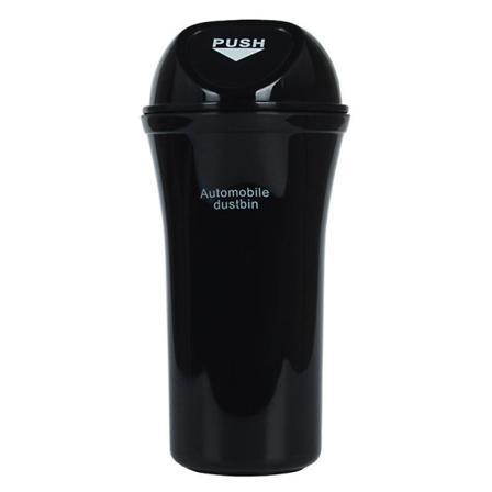 Auton roskakorin CAN roskapidike Ajoneuvon oven kuppipidike Istuimen selkänoja Muovinen roskakori[HkkK] Black Style B