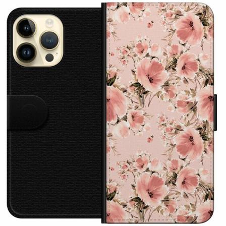 Apple Iphone 14 Pro Max Plånboksfodral Blommor