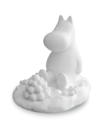 Mummi Mummitrollet Vinter Snøballer 8x9cm