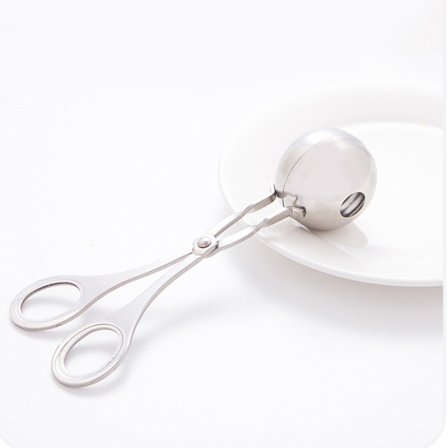 Kitchen Craft Kjøttbolleskje i rustfritt stål, deigskje, melonkulekutter S