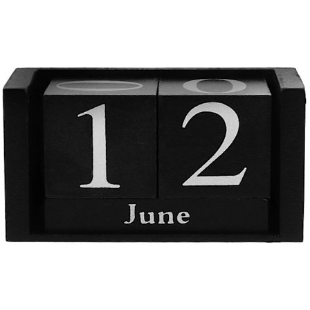 Tyylikäs puukalenteri eurooppalaiseen tyyliin, ikuinen kalenteri, toimistokalenteri, toimistotarvike