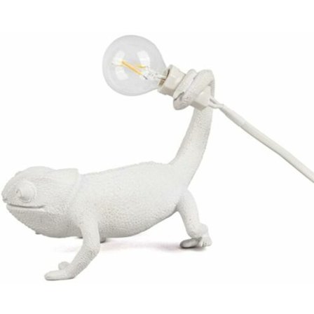 Kamæleon lampe soveværelse harpiks kamæleon skrivebordslampe sengebordslampe væglampe skrivebordslampe