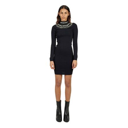 Pinko, Short Dresses Zwart, Dames, Maat:XS
