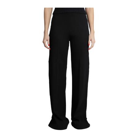 Balenciaga, Wide Trousers Czarny, Kobieta, Rozmiar: S