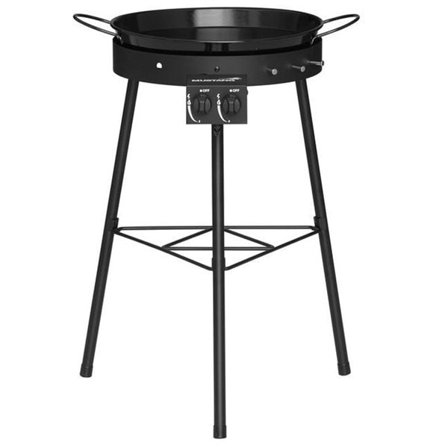 Kaasupoltinsarja ulkokäyttöön – 9,0 kW, paellapannu 46 cm ja tuulensuoja