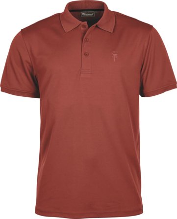 Pinewood Men's Ramsey Coolmax Polo Shirt Men short-sleeved sweaters Orange XL