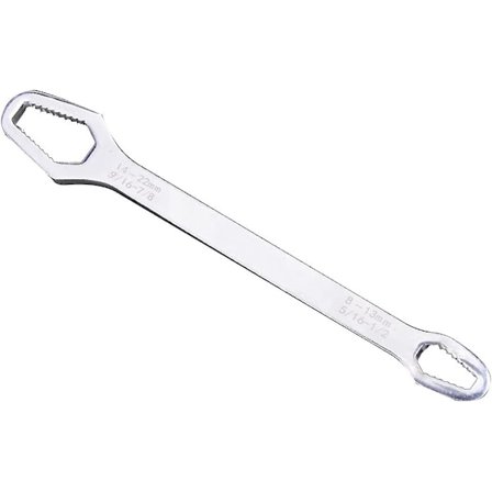 45 Arbejdsbesparende 8-22mm Dobbeltsidet Universal Torx Nøgle Med To Selvstrammende