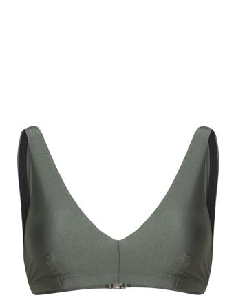 Shimmer Bra Top Swimwear Bikinis Bikini Tops Triangle Bikinitops Grön Filippa K