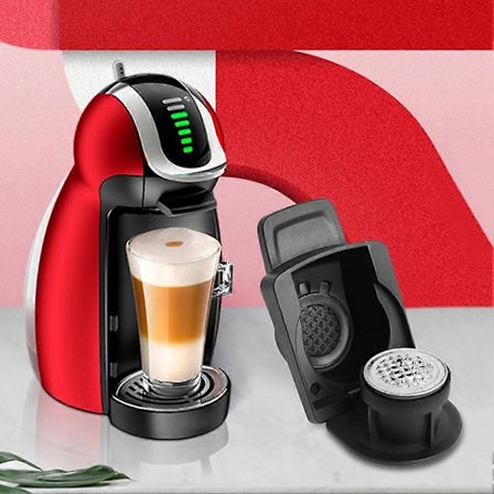 Kaffemaskinsdelar för Nespresso Kapseladapter Kompatibel med Dolce Gusto