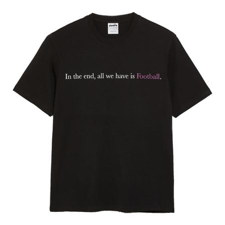 Diadora, T-Shirts Zwart, Heren, Maat:XL