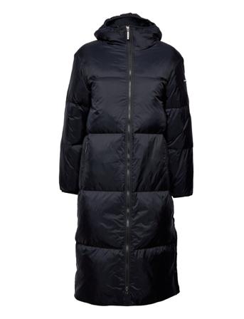 Nora Down Parka Foret Jakke Sort Lexington Clothing