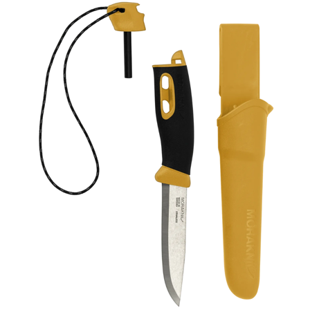 Morakniv Companion Spark Med Tändstål Gul