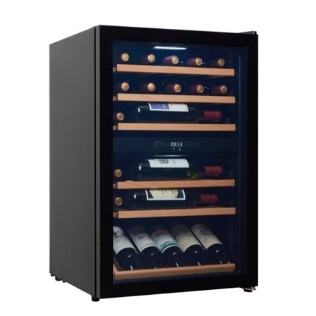 Cavin Polar Collection 51 fristående vinkylskåp 37 flaskor, svart | Vitvaror > Vinkyl | Bagaren och Kocken