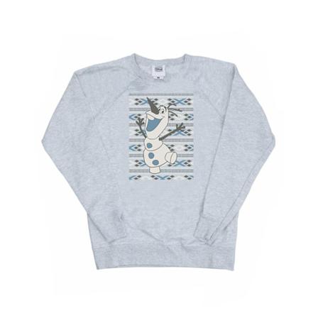 Disney Dam/Damer Frozen Jul Olaf Leende Sweatshirt L H Heather Grey L