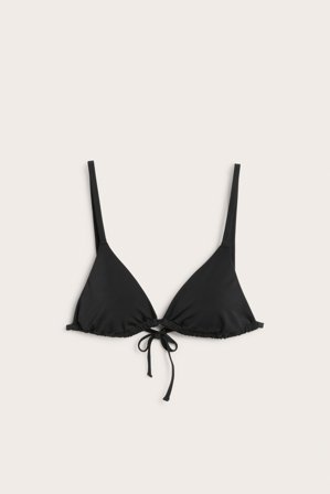 Kappahl | Trójkątny top od bikini Czarne XS | Czarne