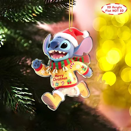 Juleakryl anheng juletre dekorasjon anheng Stitch Stitch ornamenter