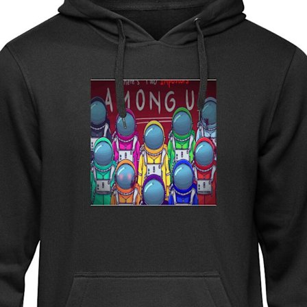 Børne hoodie Iblandt os