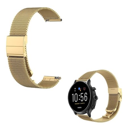 Fossil Gen 5 rostfritt stål klockarmband - guld