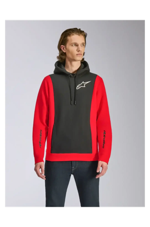 Sudadera Alpinestars Ignite Negro/Rojo S