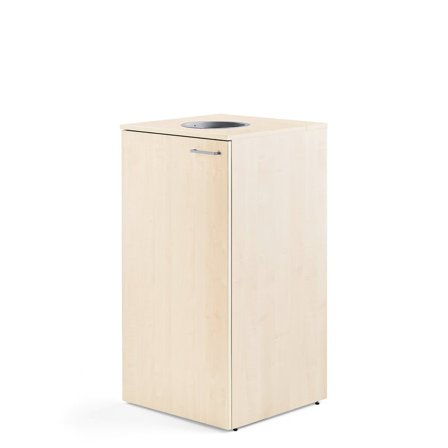 Waste sorting unit FAHRENHEIT, birch, inc. 1 x bin