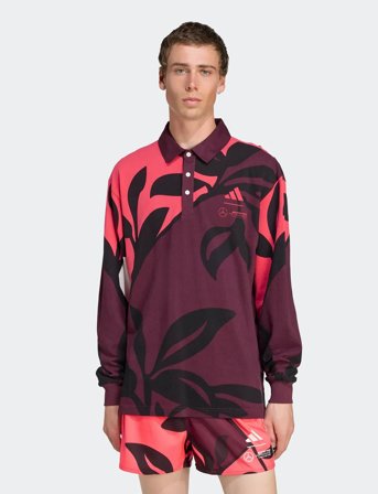 adidas Performance Mer Sp Lspolo M - Red - M