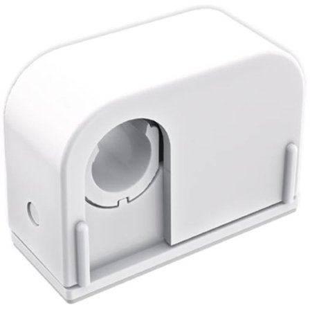 Faluplast Duo Contact 14600 Rørklammer for liming, enkel, 12/15/16 mm Hvit, Installasjon