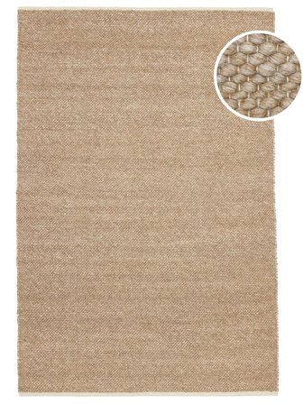 Umea Rug - Light Brown 160X230 Rustic Style