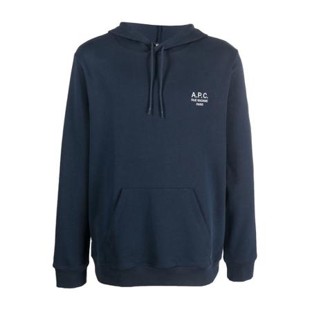 A.p.c. Hoodies , Blauw , Heren , Maat: M