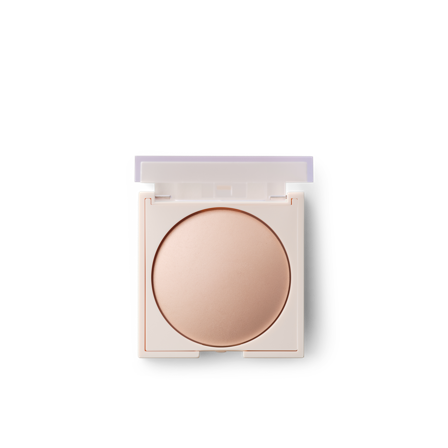 Ecooking Highlighter Baked, Highlighter i Pudderform med Rosagyldent Skær, Kan også Bruges som Lys Øjenskygge