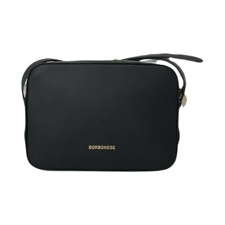Borbonese, Shoulder BAG Czarny, Kobieta, Rozmiar: ONE Size