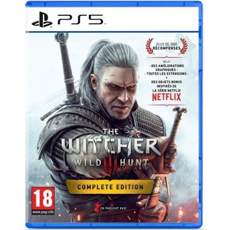 PS5-spel - CD PROJEKT RED - The Witcher 3: Wild Hunt Complete Edition - Rollspel - Boxed - Blu-Ray
