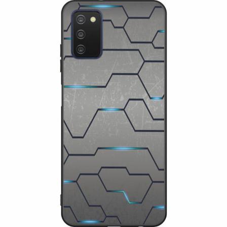 Samsung Galaxy A03s Svart Skal Mönster