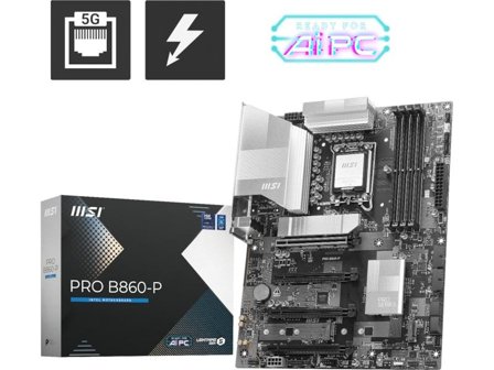 MSI Pro B860-P Motherboard Intel