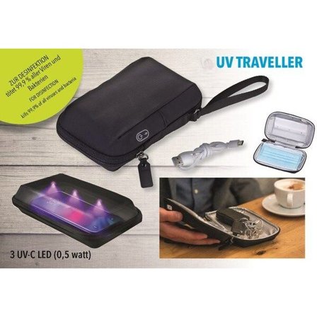 UV-Rengöringsetui, UV-fodral, UV Traveller Julklapp