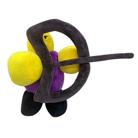 Myke leker Robot Stoppet dukker Skrivebordsdukke Pynt Lett å rengjøre plysjpynt Baller Roblox plysj Bow